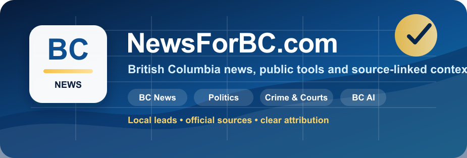 NewsForBC British Columbia news portal graphic